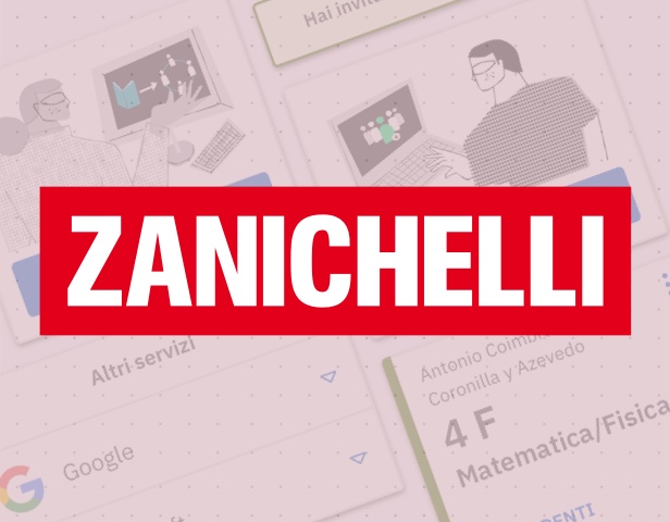 Interfaccia ridisegnata dei servizi digitali Zanichelli